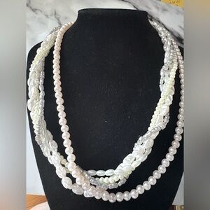 Vintage Multi-Strand Pearl Necklace